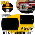 2X 60cm Flexible LED Headlight Strip for Universal Vehicles