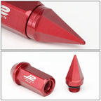 20Pcs J2 7075 Forged Aluminum M12x1.5 Spiky Cap Lug Nuts for