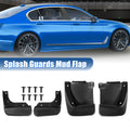Set of 4 Mudguards Fender for Honda Accord (2003–2007) with Screw Black