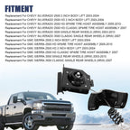 Spare Tire Winch Hoist Carrier for Silverado 2500 3500 Sierra 2500 3500 HD