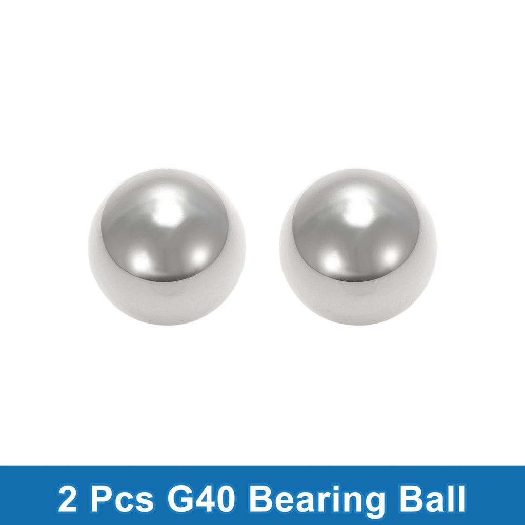 Set of 2 G40 Precision 31.8mm Steel Ball Bearings