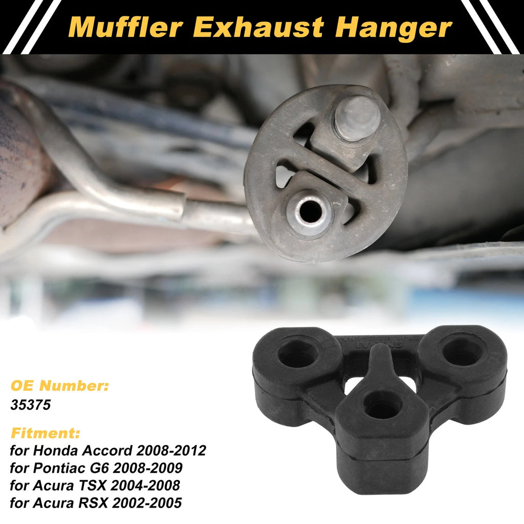 Muffler Exhaust Hanger for Honda Accord (2008–2012) & Pontiac G6 (2008–2009) 35375