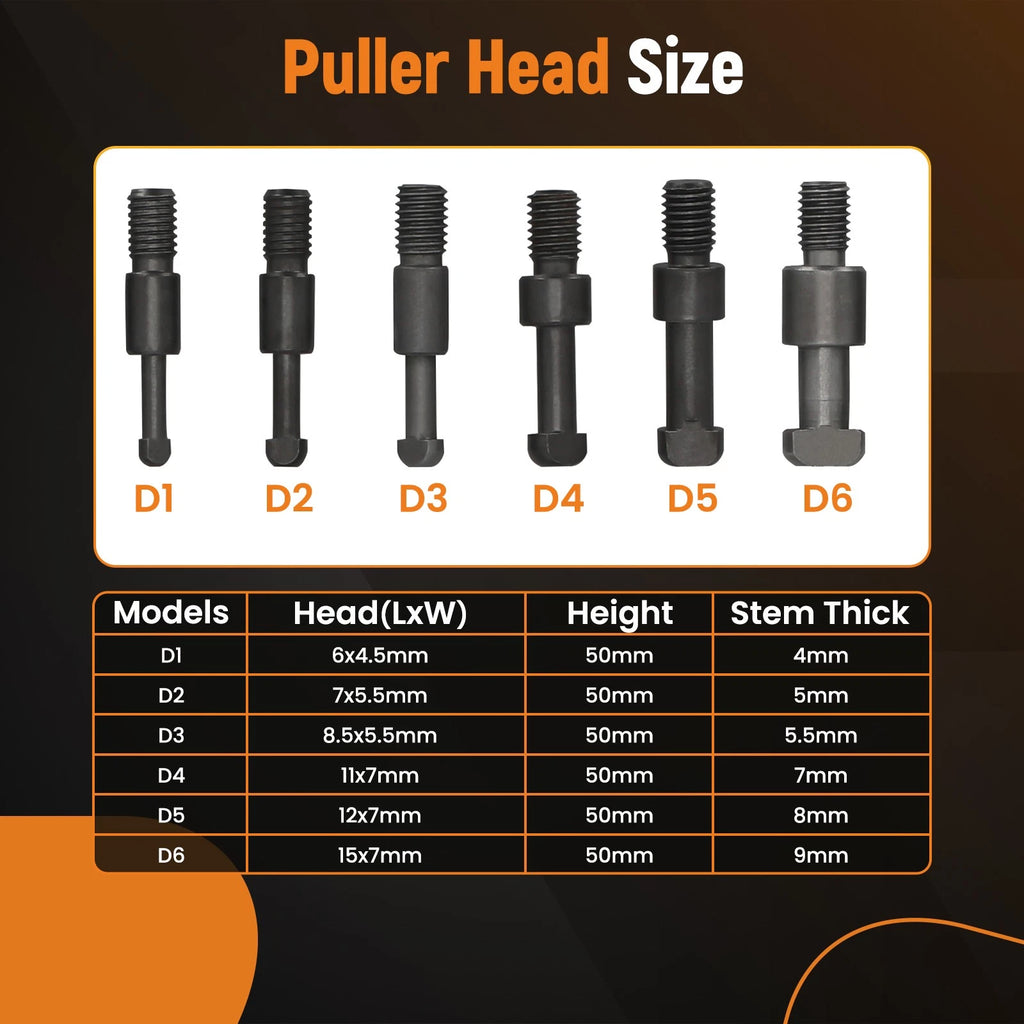 3-Jaw Bearing Puller Tool for Automotive Applications