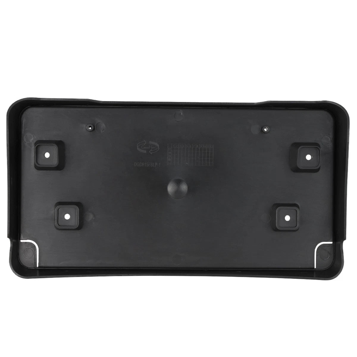 Front Bumper License Plate Mounting Bracket for Dodge Charger (2015–2021)