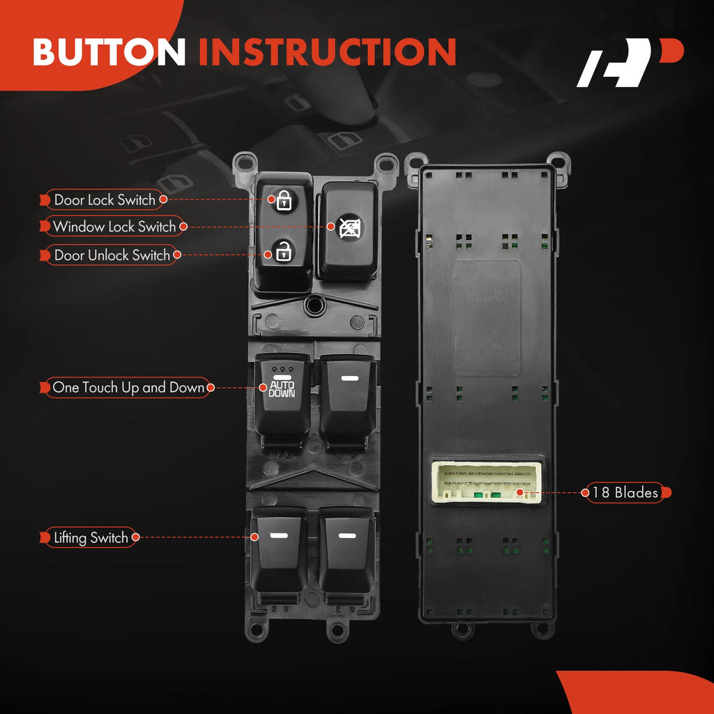 Power Window Switch for Kia Forte (2014-2018)