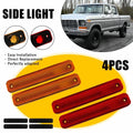 Front & Rear Side Marker Light Housing for Ford E-Series Econoline Van (1975–1991)