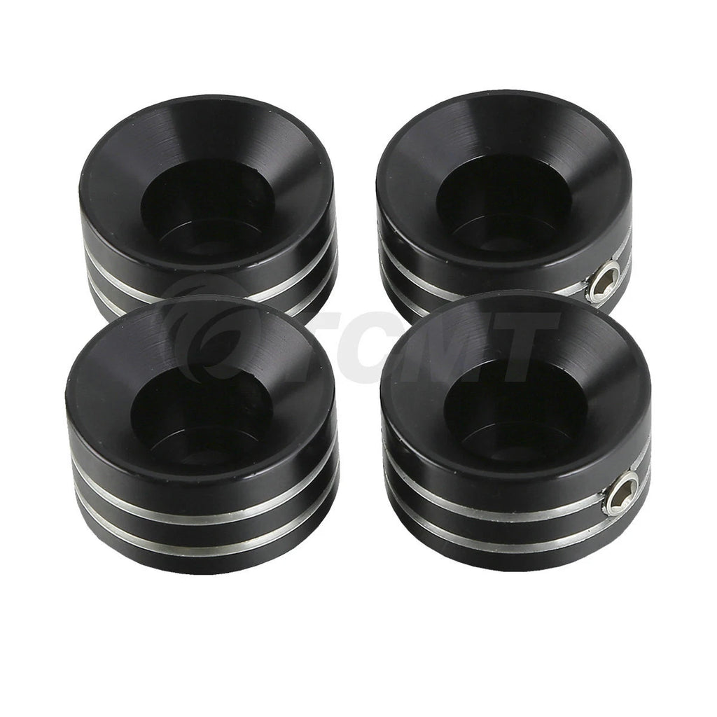 4X Head Bolt Covers for Harley Sportster XL Twin Cam Big Twin 1340 Evo (1986–2003)