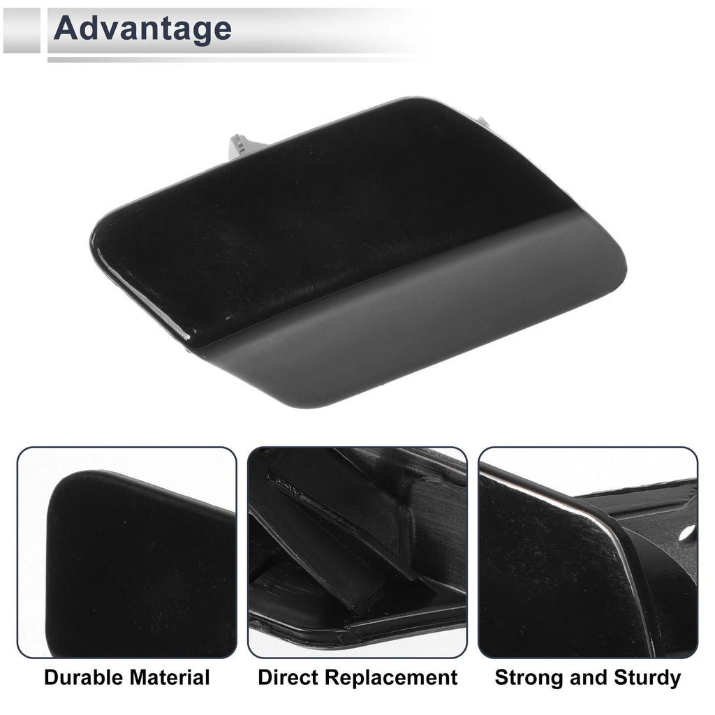 Washer Nozzle Cover Cap No. 51118067970 for BMW 320i (2012–2013) Black