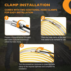 4 Foot 8" Leaf Vac Vacuum Grass Catcher Flex Hose for DR Agri Fab Trac Vac