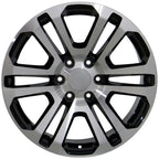 Wheel 20x9 Machined Face Replacement for 2003–2014 Chevy Express