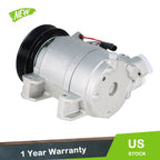 A/C Compressor with Clutch for Nissan Rogue 2008–2013 2.5L L4 11200C