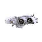Chrome Clear Lens Headlight Set with Halo for Toyota Camry (2007–2009)