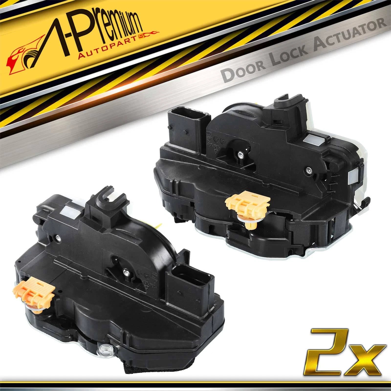 2X Front Door Lock Actuator for Cadillac SRX (2010–2016) Chevy Volt (2011–2015)