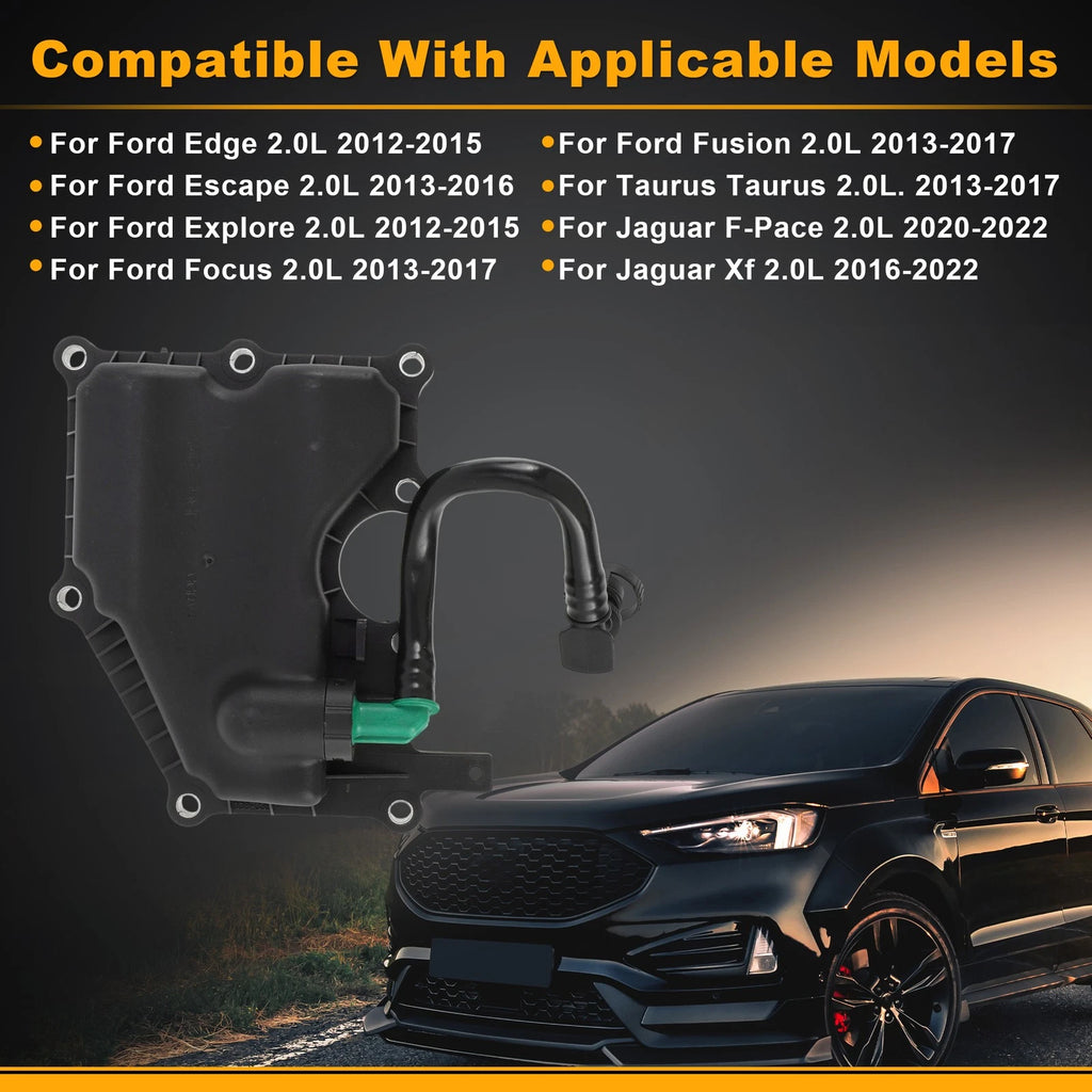 Engine Crankcase Vent Valve Oil Separator for Ford Edge 2.0L (2012–2015) No.LR025615