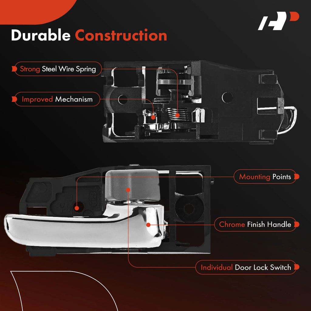 Front or Rear Right Interior Door Handle for Toyota Prius (2001-2003)