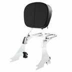 Sissy Bar Backrest Luggage Rack for Harley Sportster XL883 XL1200 (2004–2022)