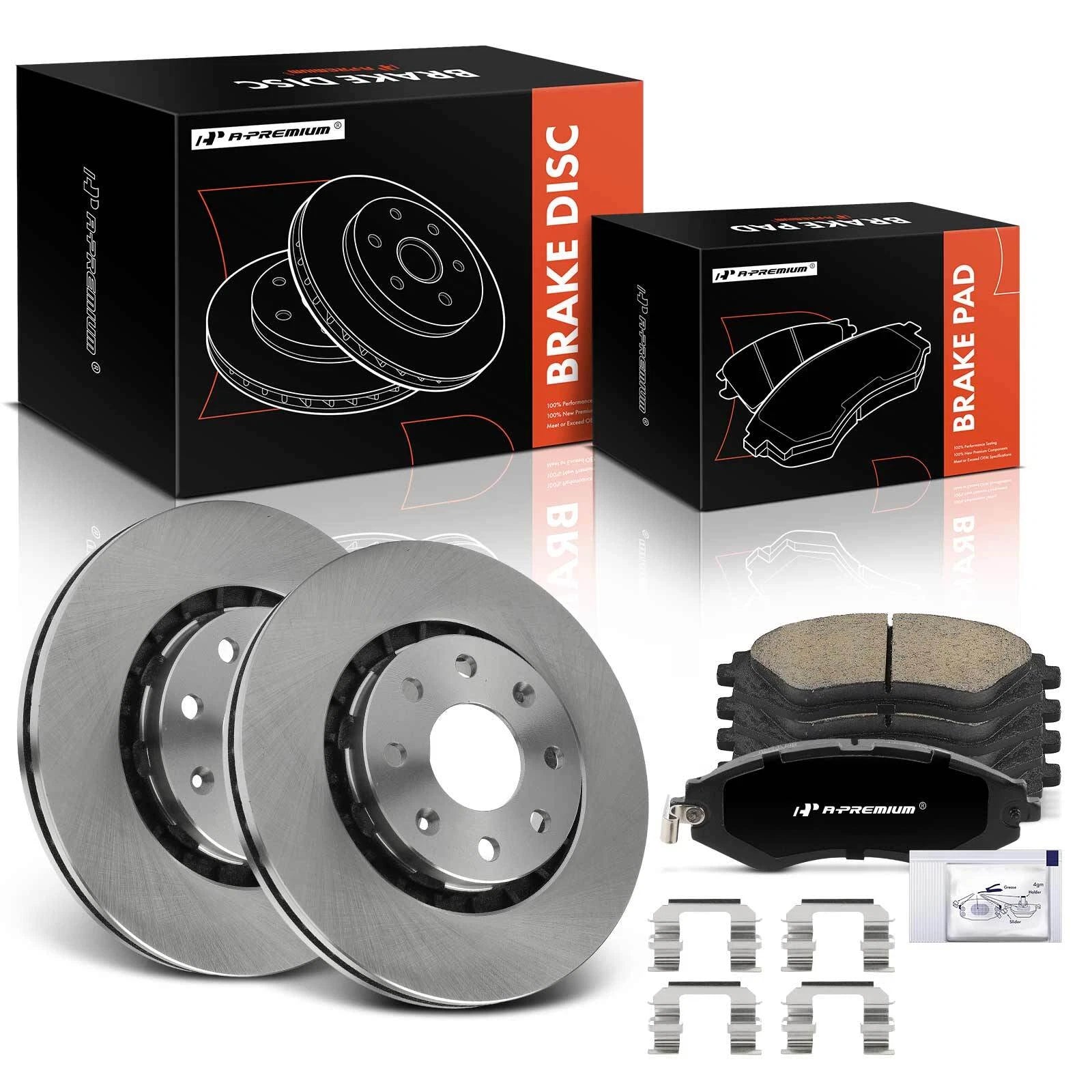 Disc Brake Rotors & Ceramic Pads for Chevrolet Spark (2013–2015)