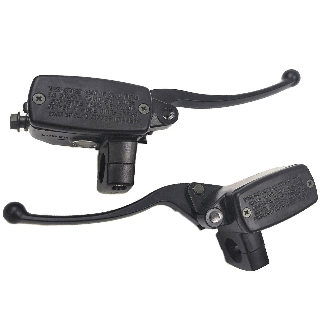 1" Motorcycle Handlebar Hydraulic Master Cylinder & Brake Clutch Lever