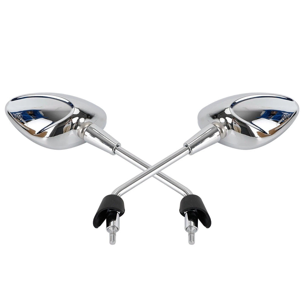 Chrome Mirror LH CM262001 RH CM262002 for Piaggio Vespa Sprint 125 150 (2014–Present)