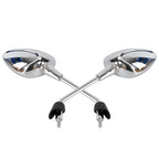 Chrome Mirror LH CM262001 RH CM262002 for Piaggio Vespa Sprint 125 150 (2014–Present)