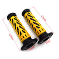 22mm 7/8" Rubber Hand Grips for Harley Motorcycle ATV Dirt Bike