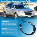 Auto Trans Gear Shifter Cable for Chevrolet Traverse, GMC Acadia (2009–2017)