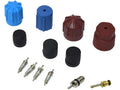 A/C System Valve Core and Cap Kit for Jaguar XJS (1976–1993) YM629XH