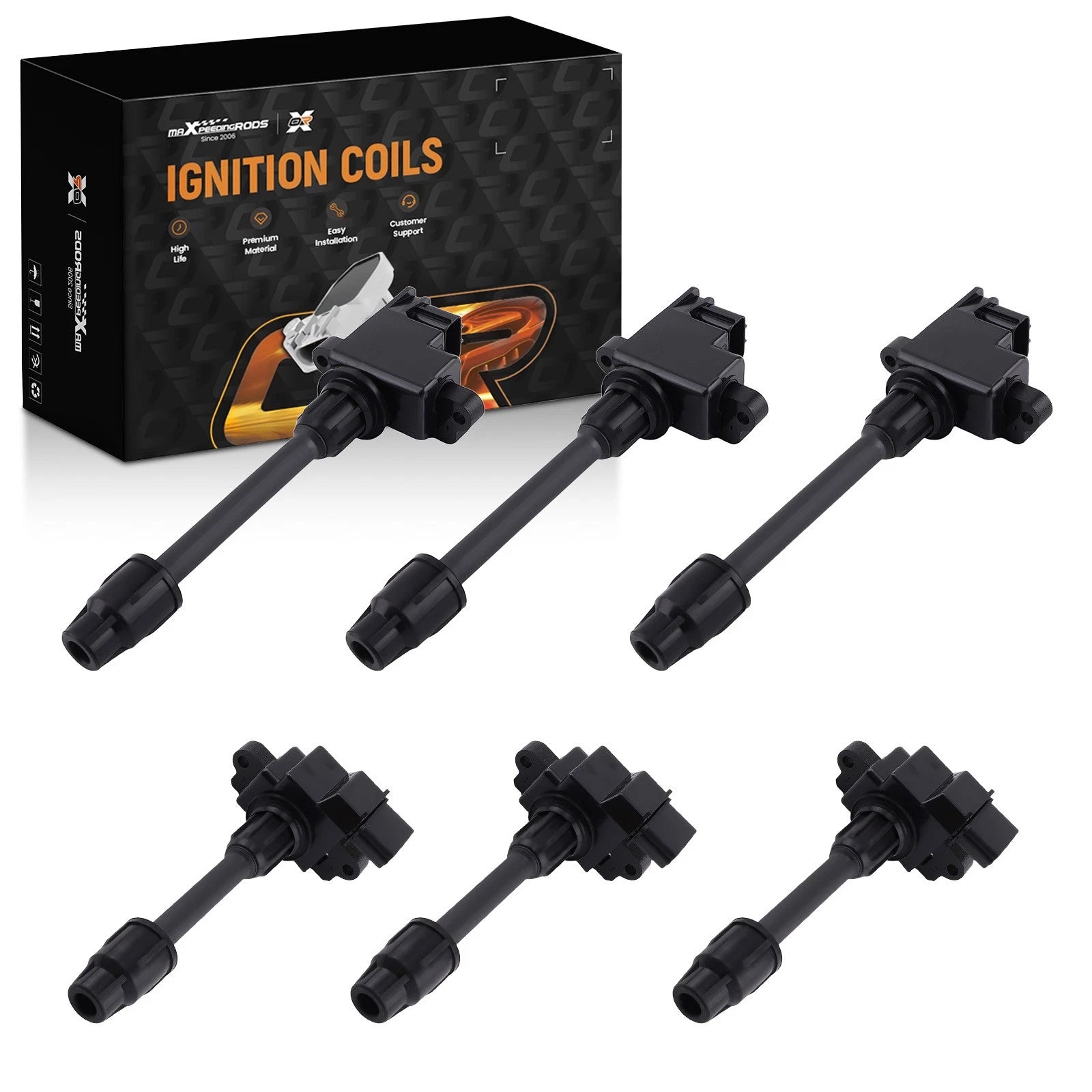 6x Ignition Coil for Infiniti I30, Nissan Maxima V6 (1995–1999) 5C1166