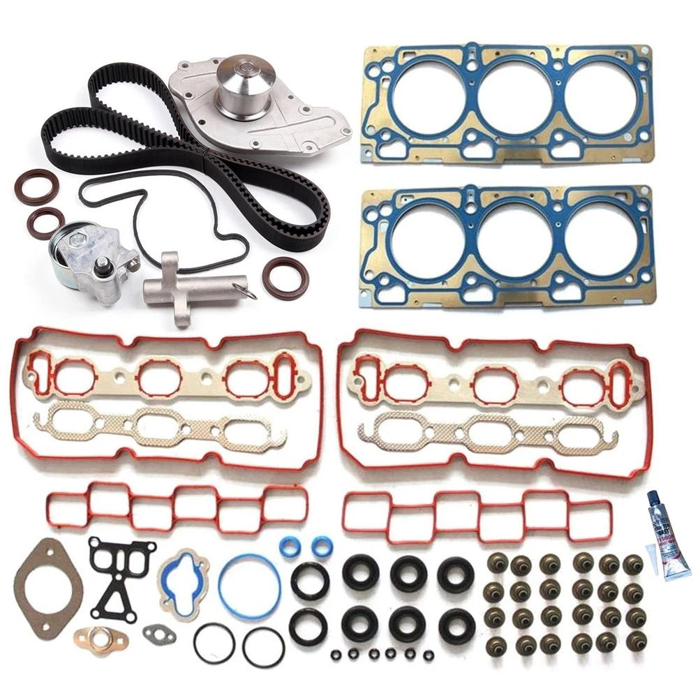Head Gasket Set Timing Belt Kit Tensioner Water Pump for Chrysler 300 (2007–2009)