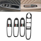 4 x Window Lift Switch Button Panel Cover Trim for Alfa Romeo 159 (2004-2012)