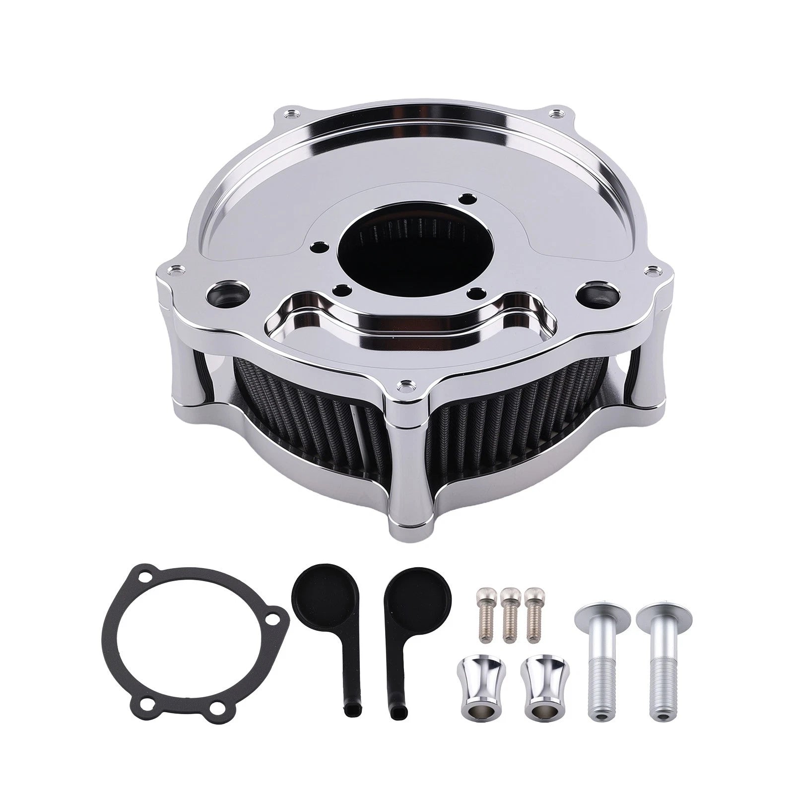 Air Cleaner Intake Filter Kit for Harley Sportster XL (2004–2023) Black