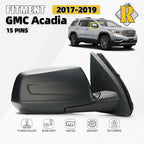 Right Side Mirror for GMC Acadia (2017–2019) Heated Memory Camera Blind Spot 15Pin