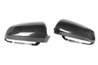 Pair of Rearview Mirror Cap Covers for Audi A4 B7 (2005–2008) Carbon Look