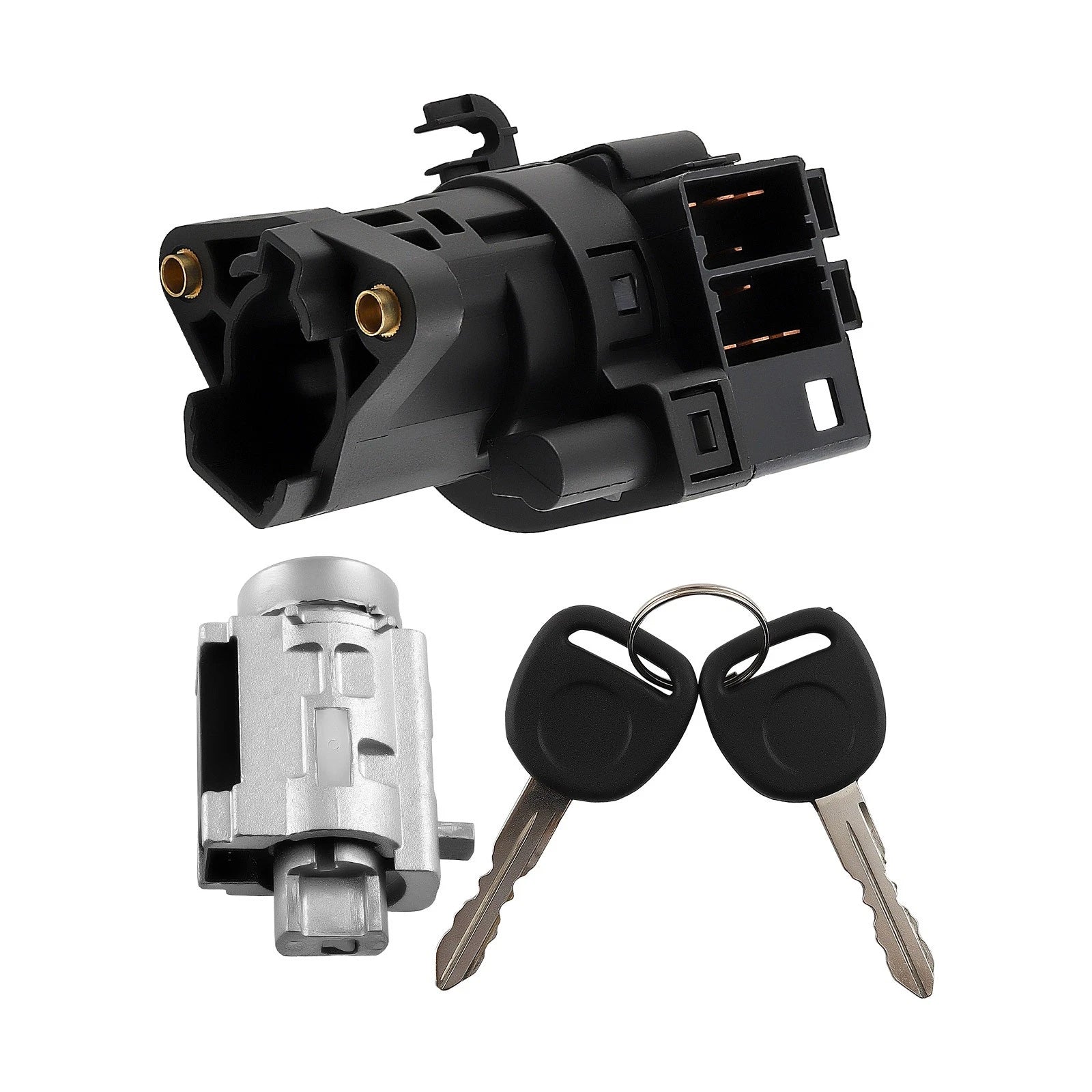 Ignition Lock Cylinder & Switch Key for Chevy Impala (1965–1970) 12458191, 22599340