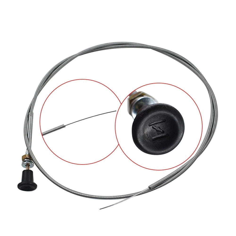 Rotary Push Pull Choke Cable for Universal Applications (2-3/4" Travel)