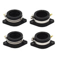 Set of 4 Carburetor Intake Manifold Boots for Kawasaki 1000 LTD Z1 KZ900 KZ1000