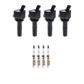 Set of 4 Ignition Coils & Spark Plugs for Canyon Colorado (2004–2012)