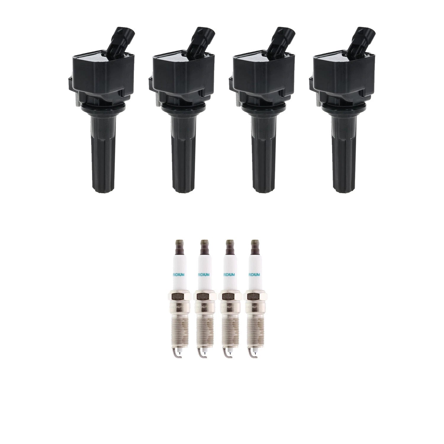Set of 4 Ignition Coils & Spark Plugs for Canyon Colorado (2004–2012)