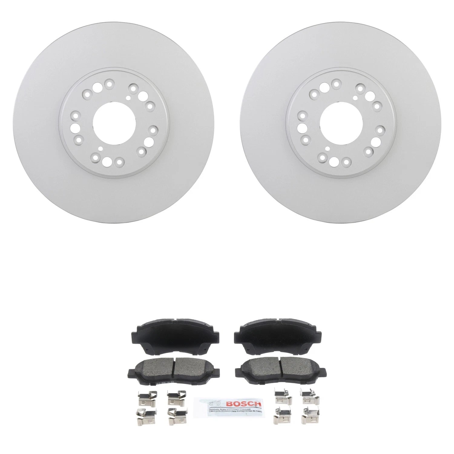Set of 4 Bosch Quietcast Rotors & Blue Ceramic Pads for LS400 (1992)