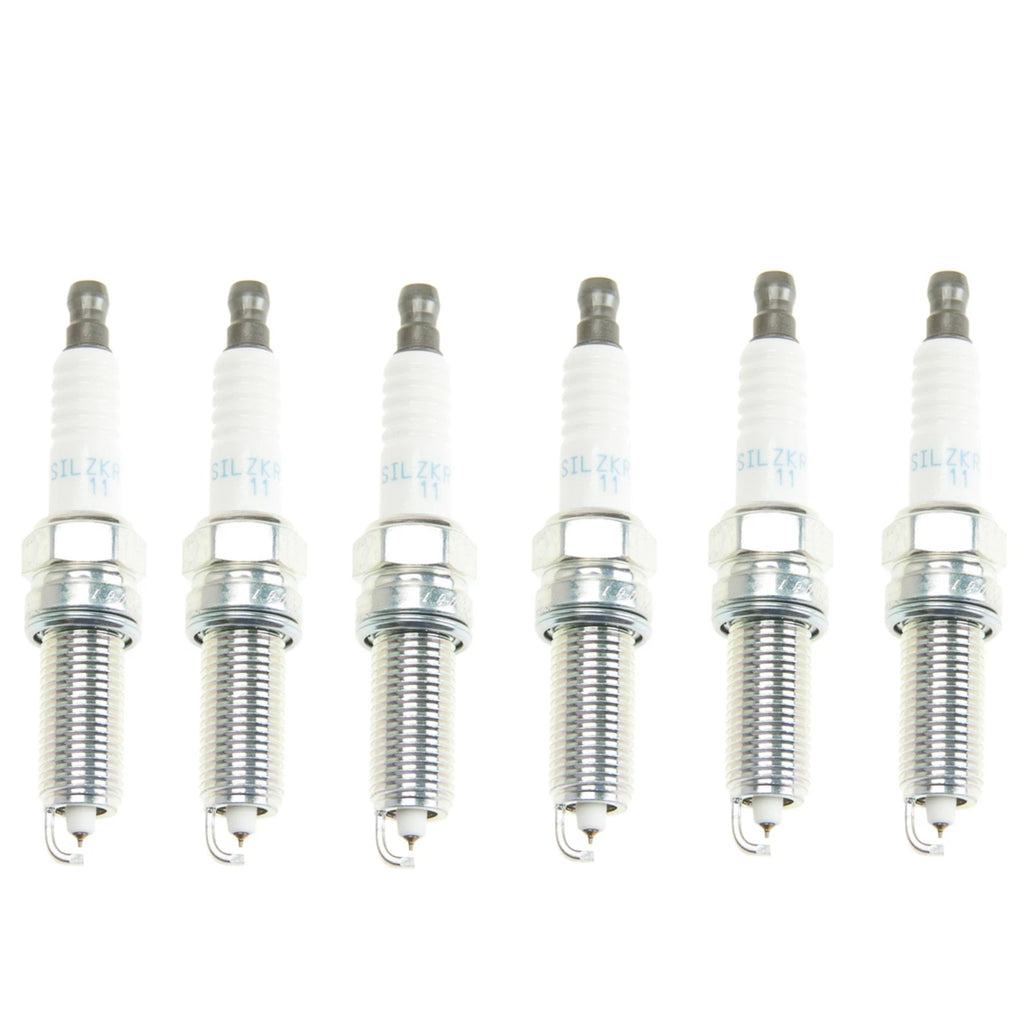 Set of 6 NGK Laser Iridium Spark Plugs for Volkswagen