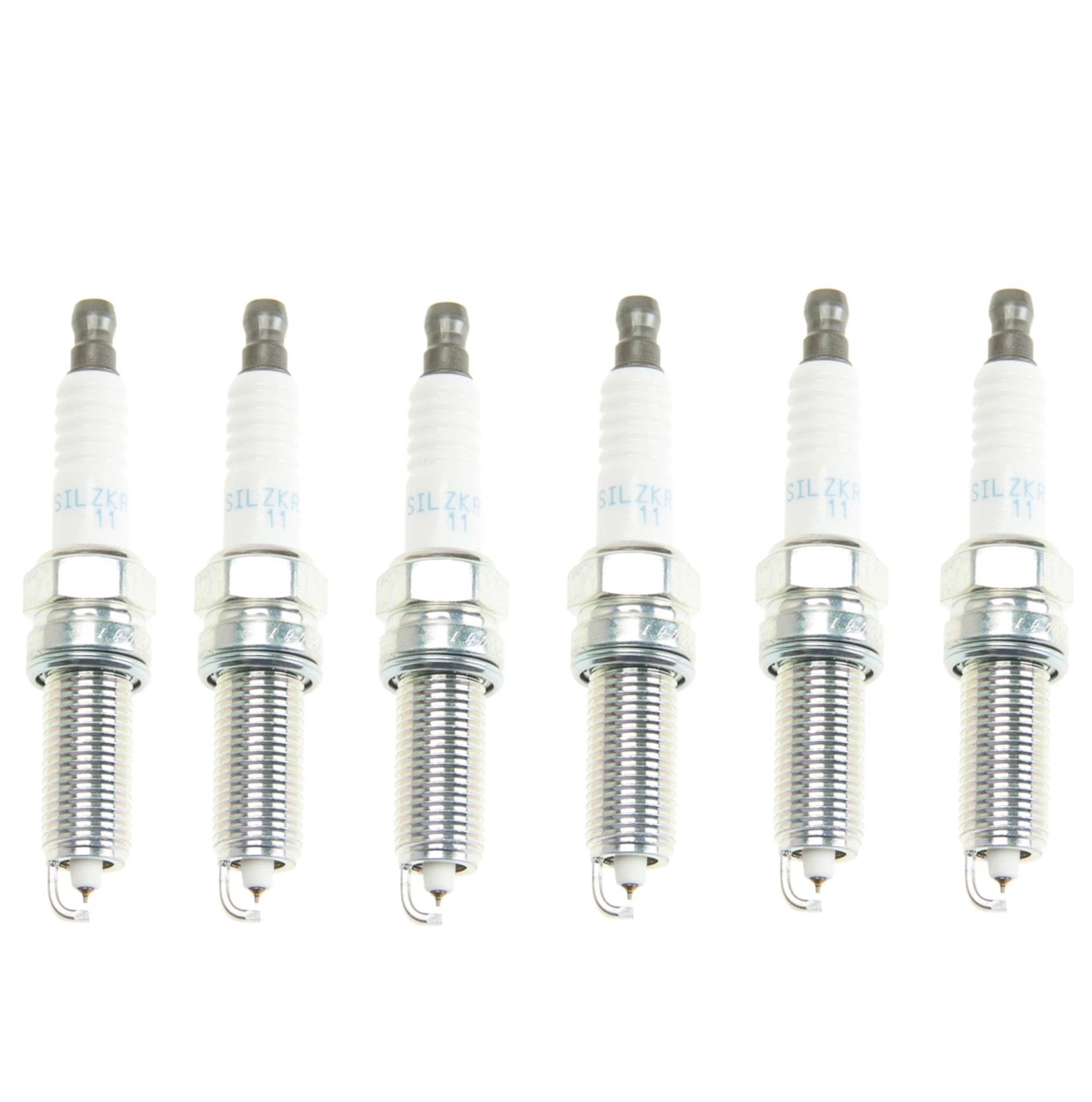Set of 6 NGK Laser Iridium Spark Plugs for Volkswagen