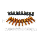 10X Windscreen Windshield Bolts Screw Kit for Honda Suzuki Yamaha Kawasaki