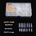 400PCS 3.9mm Brass Bullet Connectors Male & Female Terminals for Motorcycle