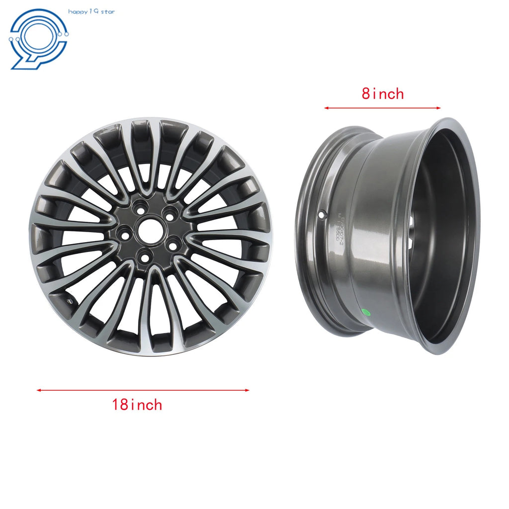 18" Machined Grey Wheel for Ford Fusion (2017–2018)