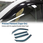Set of 4 Car Window Deflectors for Mercedes-Benz GLK-Class (2010–2015)