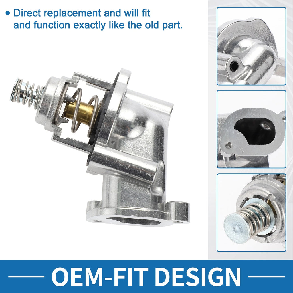 Engine Coolant Thermostat Housing Assembly for Chevrolet Camaro (2010–2015) No.12678784
