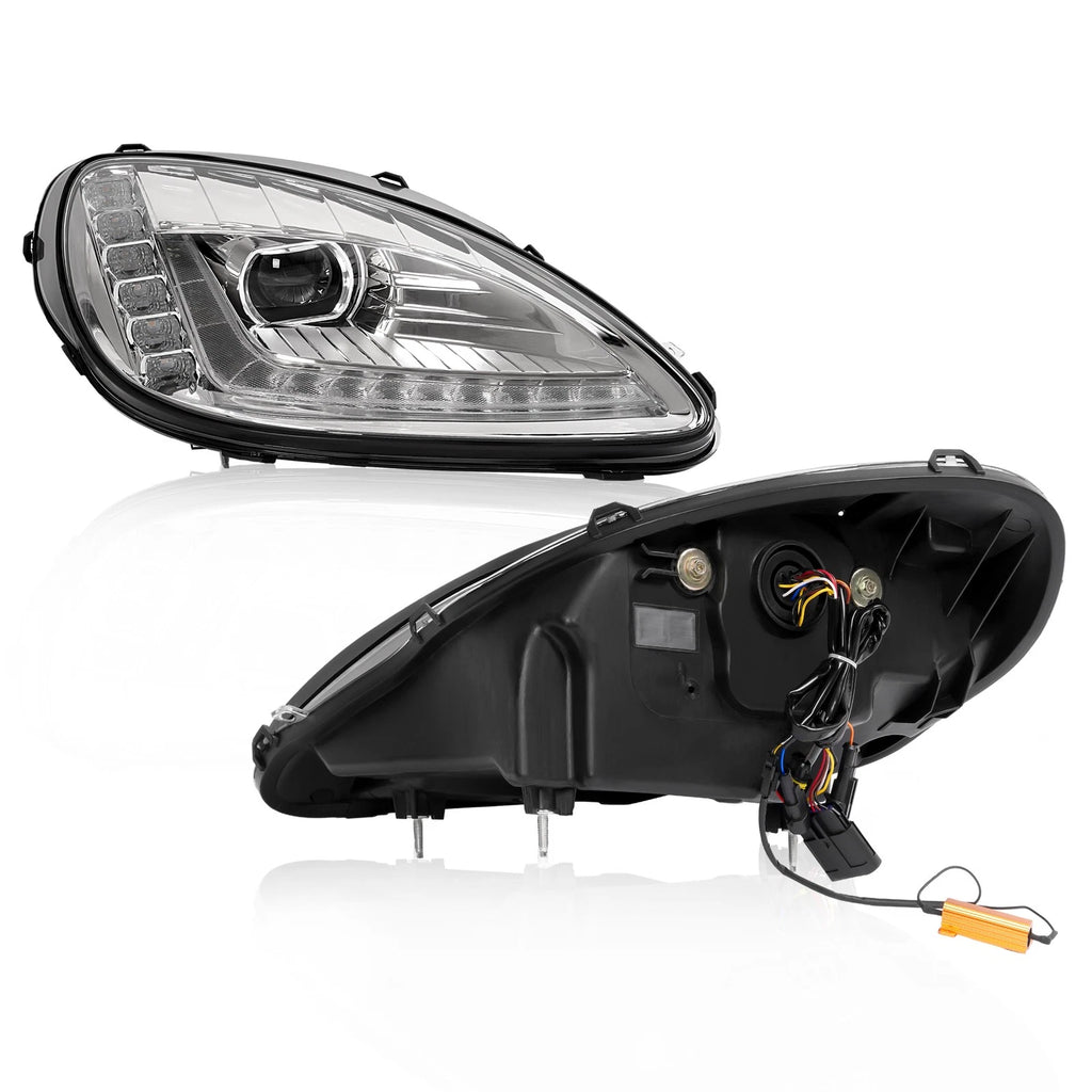 LED Sequential Projector Headlight for Chevy Corvette C6 (2005–2013)