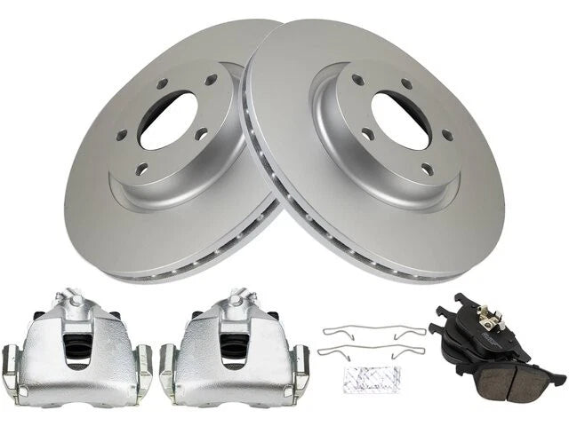 Front Brake Pad Rotor Caliper Set for Mazda 3 (2007) KC768BZ