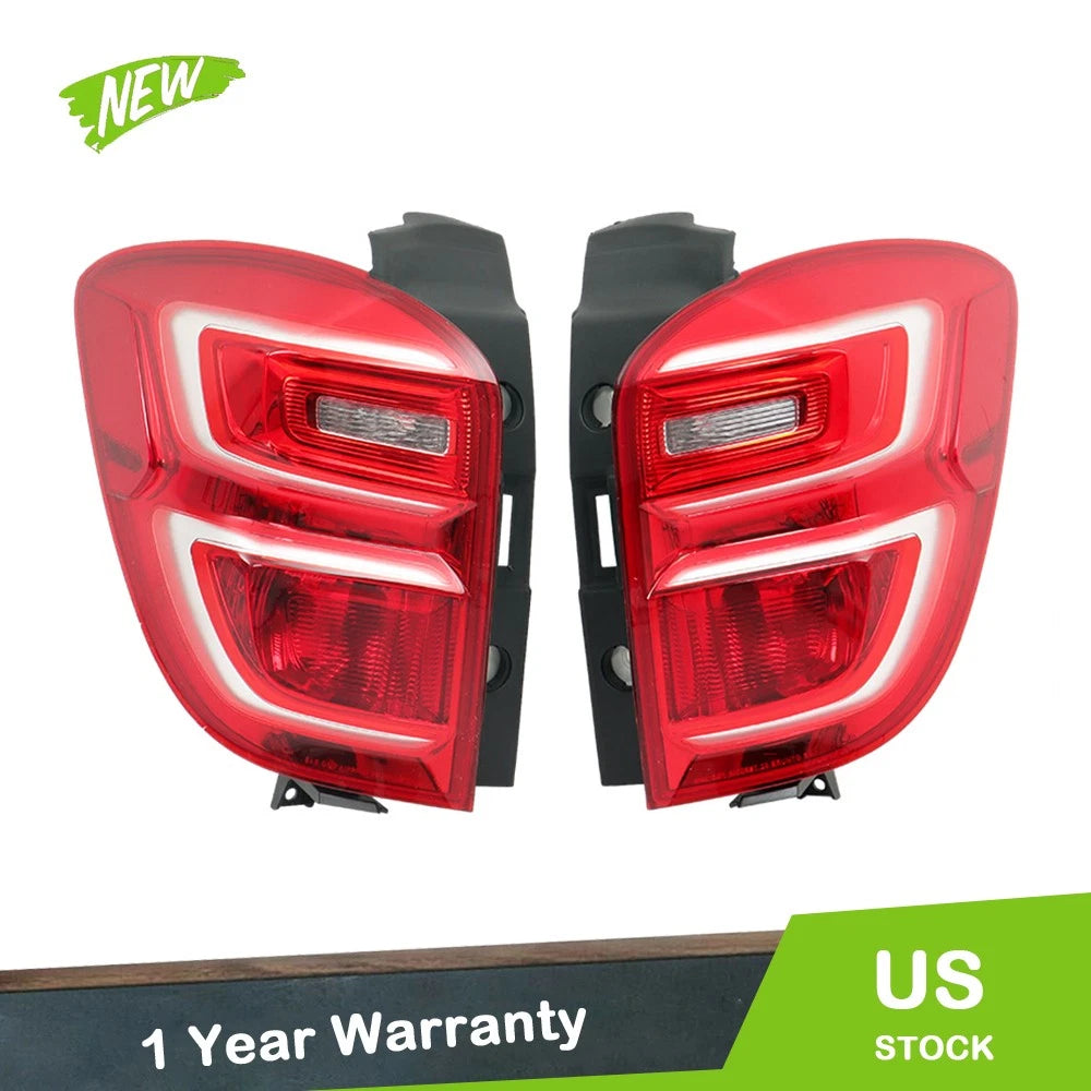 Halogen Tail Lights Assembly for Chevrolet Equinox (2016–2017) Left + Right