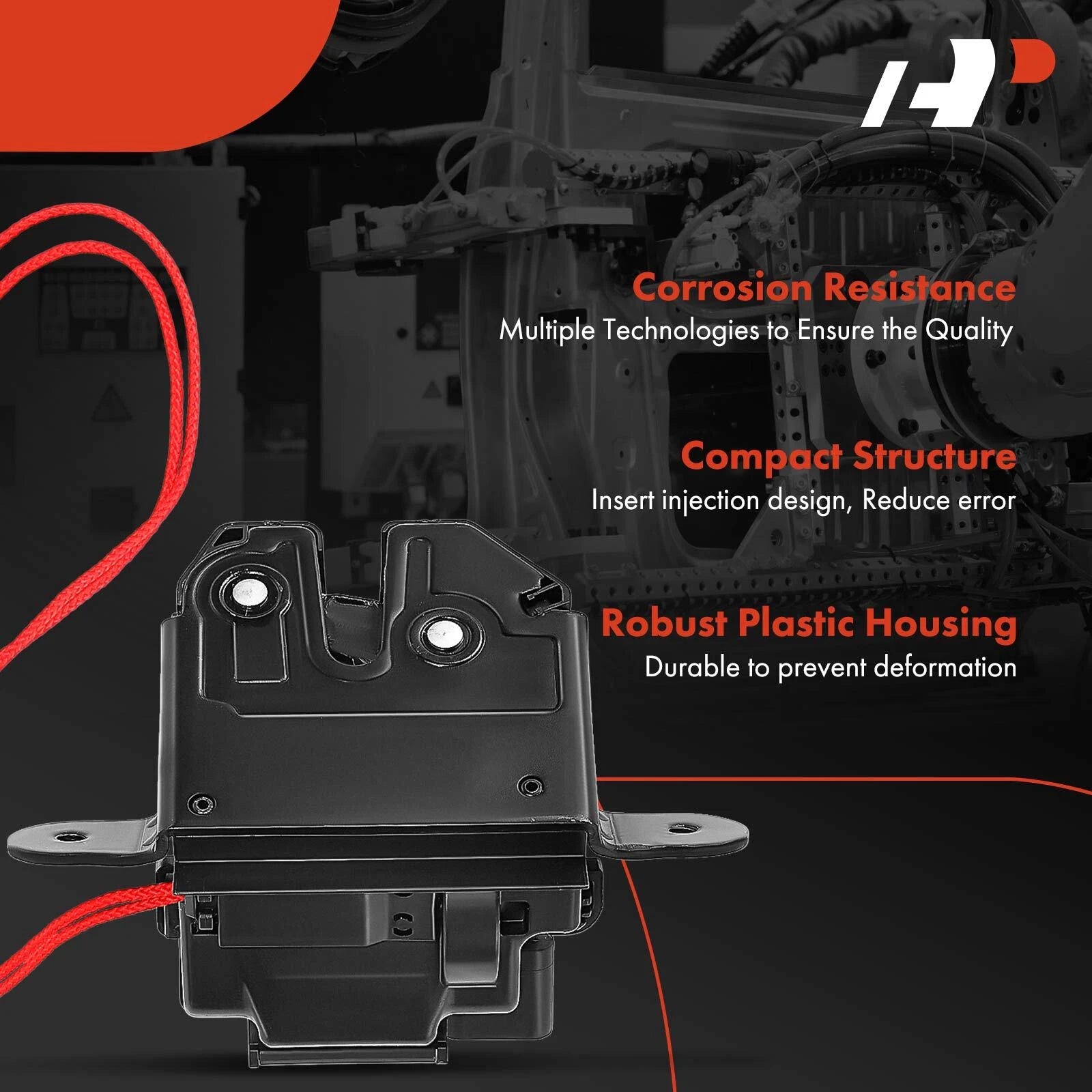 Liftgate Latch Tailgate Lock Actuator for Jeep Renegade (2015-2017)